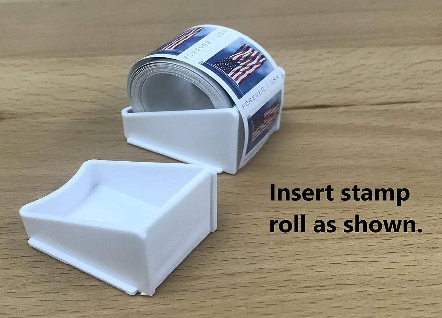 Stamp Roll Dispenser Holder (Stamps not included)