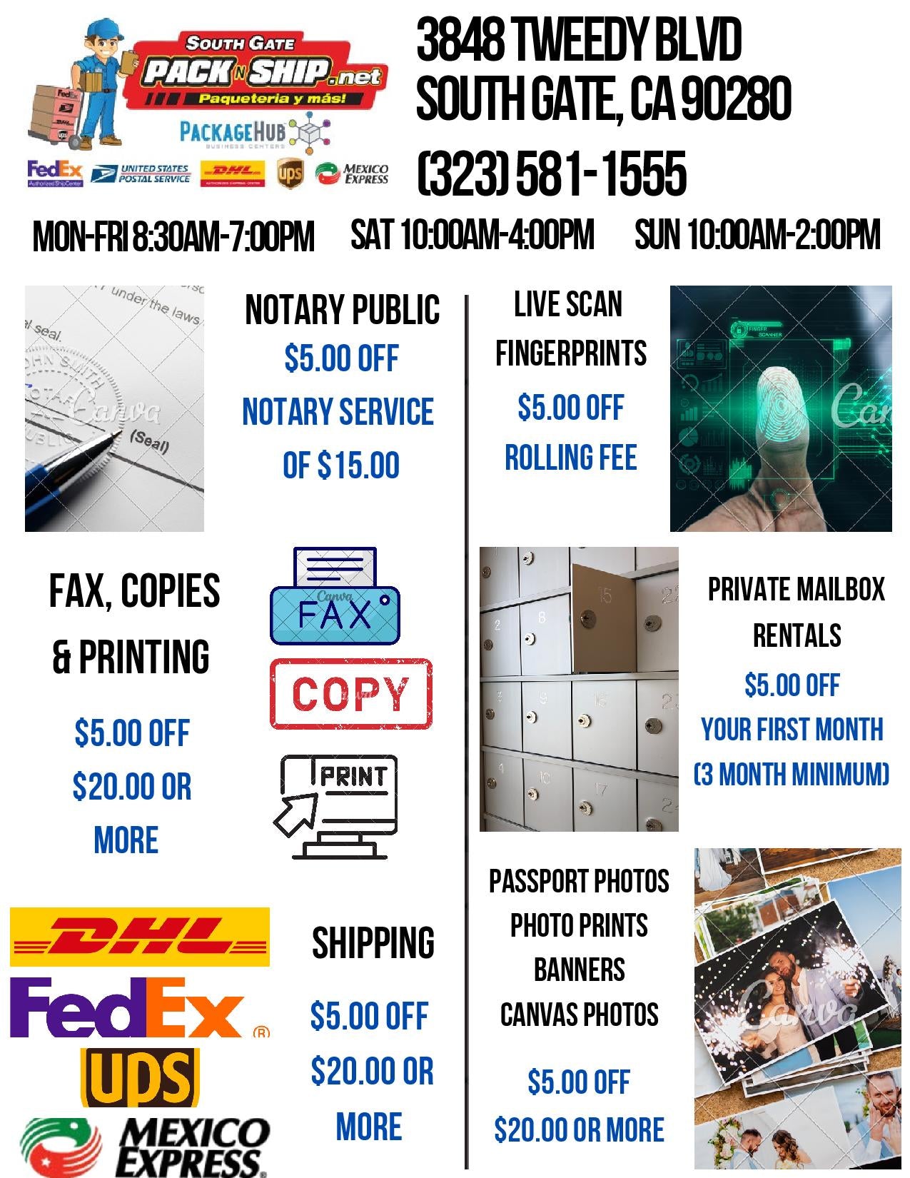 Promote your business effortlessly with our convenient mailing service!
