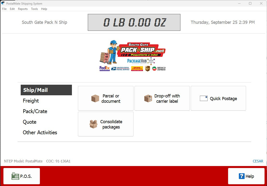 Postalmate Cashmate PMTools POS Optimization