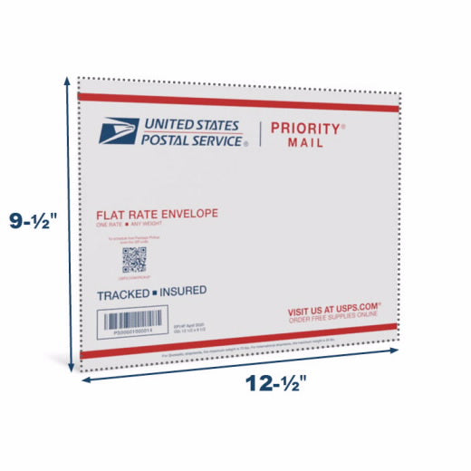 10x Priority Mail Prepaid Flat Rate Envelope