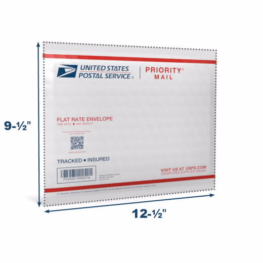 10x Priority Mail Prepaid Flat Rate Padded Envelope