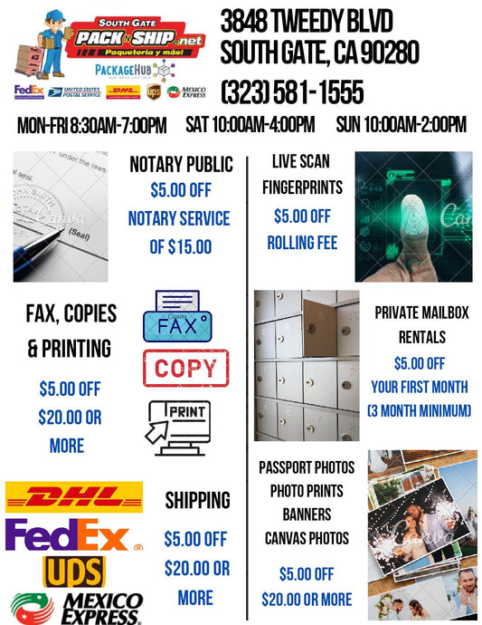 Promote your business effortlessly with our convenient mailing service!