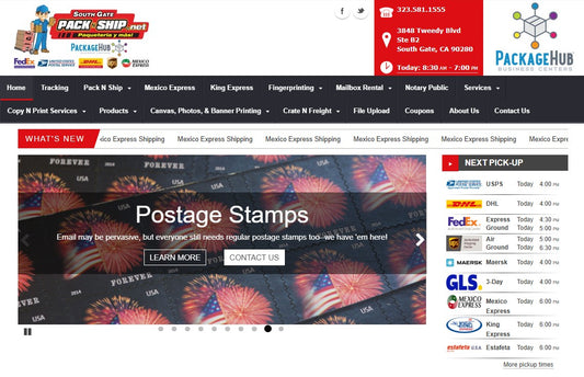 PackageHub Store Website Design Consultation