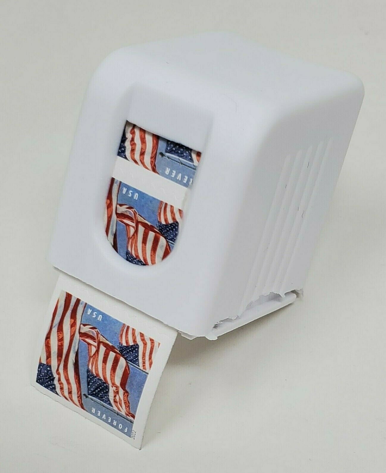Postage Stamp Holding Dispenser for Roll of 100 Stamps US Forever Stamps US  